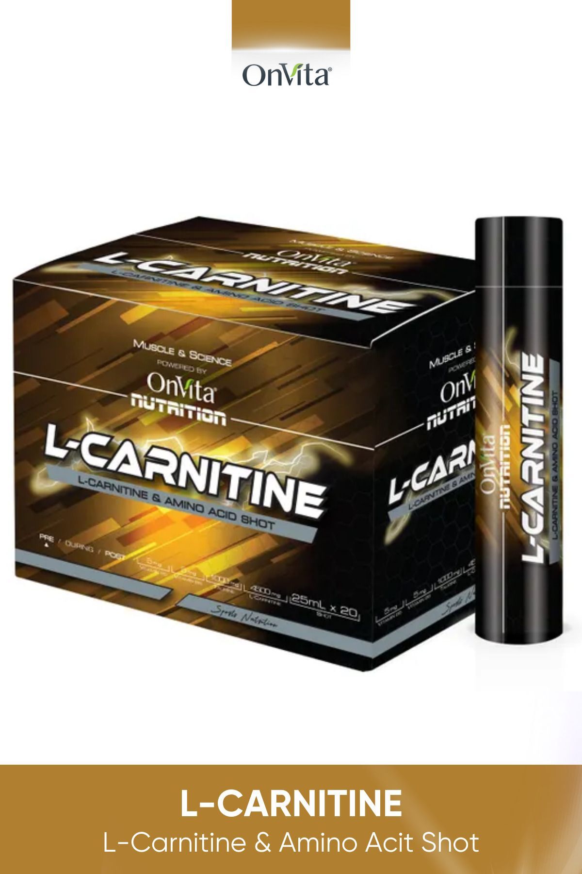 Nutrition L-carnitine Ve Aminos Asit, Amino Acid Shot