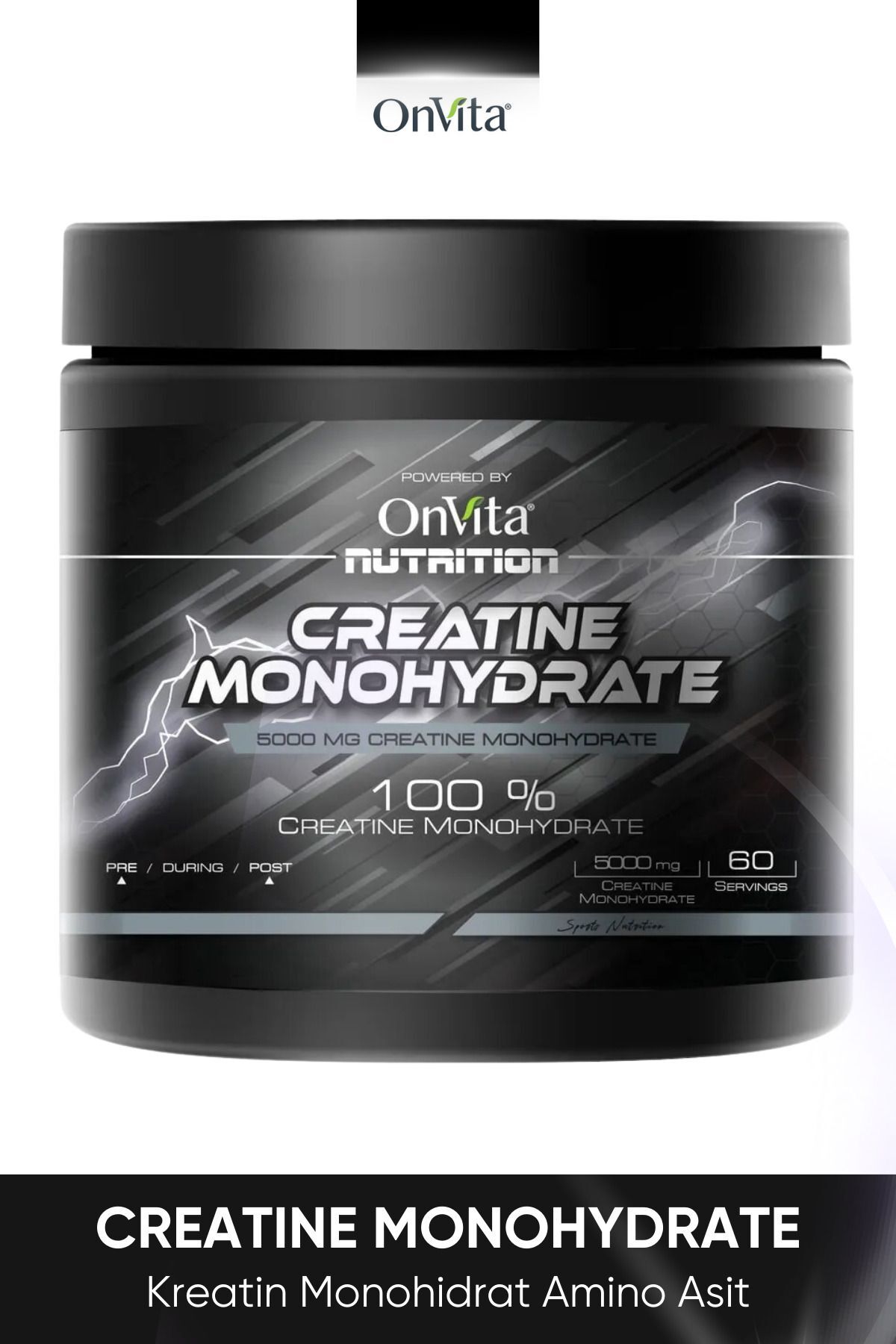 Nutrition Creatine Monohydrate 5000 Mg, Kreatin Monohidrat