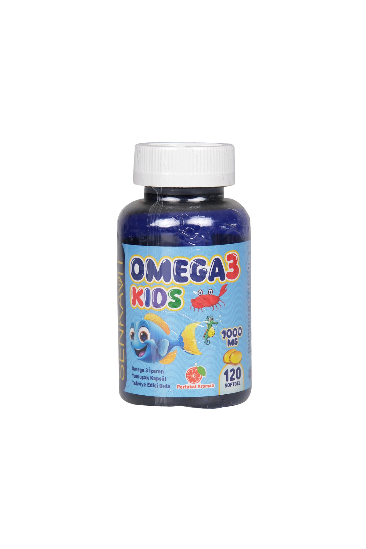 Omega 3 For Kids Portakal Aromalı 120li Softjel