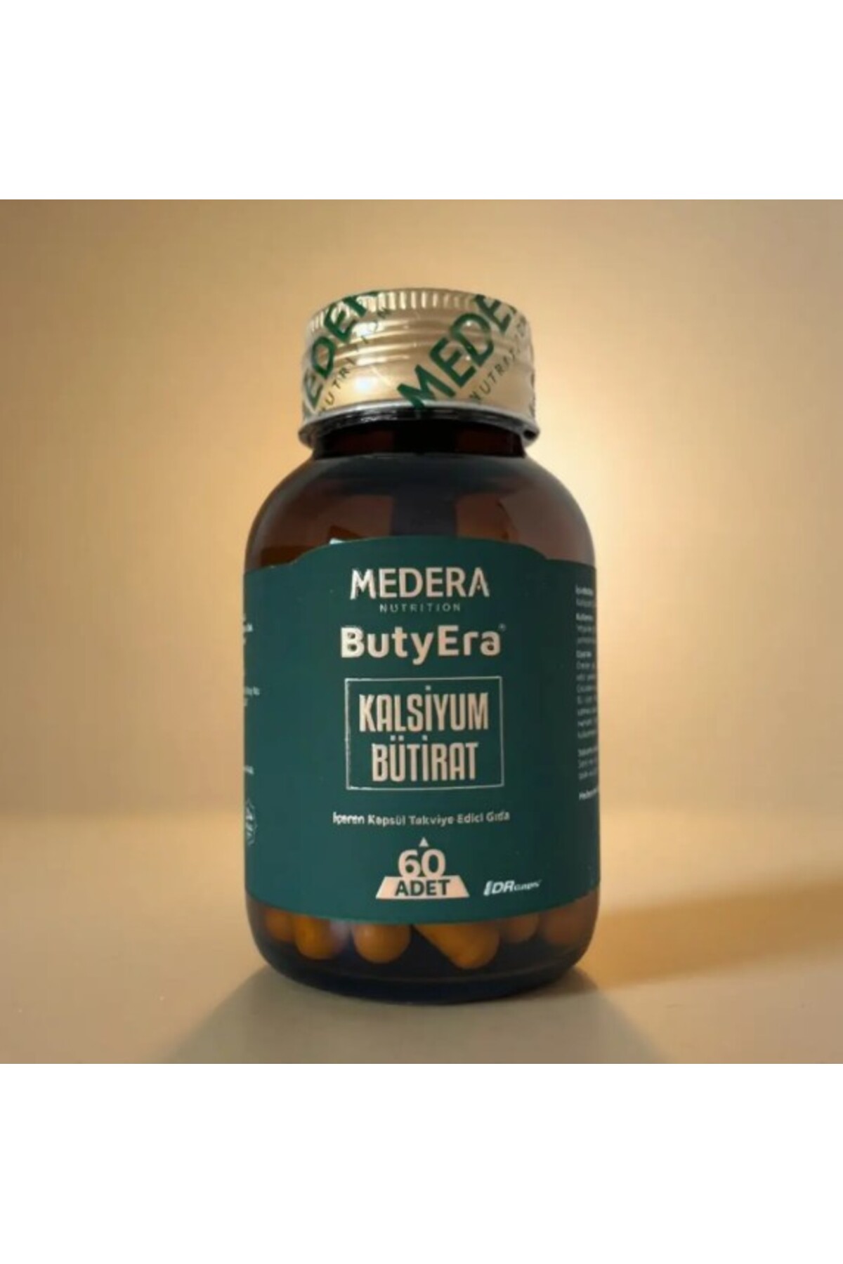 ButyEra Nutrition Kalsiyum Bütirat İçeren Takviye Edici Gıda 60 Kapsül